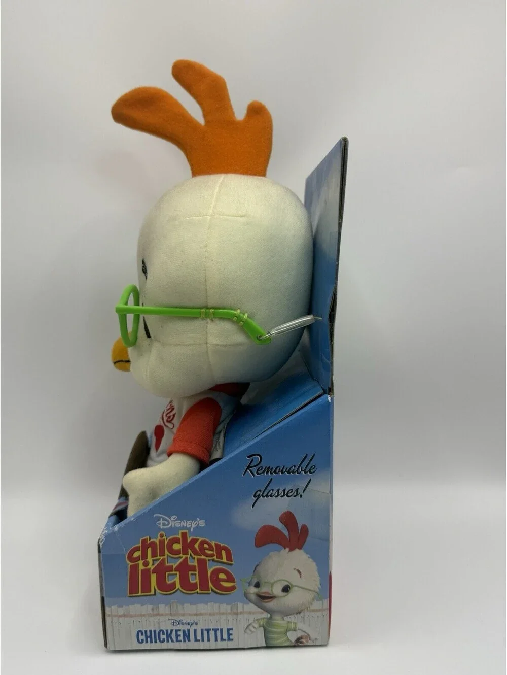 Hasbro Disney Chicken Little Vintage Rare NWT Stuffed Animal Plush 9” Read